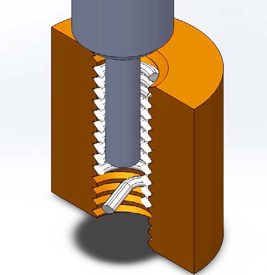 Retiración de la lengüeta del inserto